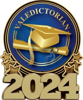 2024 Valedictorian Logo
